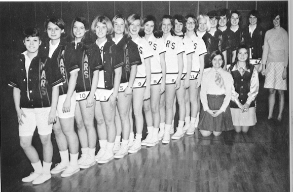 Mars High School 1968-69 Girl's Basketball Team