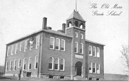 Post Card of Mars Grade School